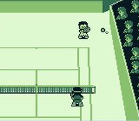 une photo d'Ã©cran de Tennis sur Nintendo Game Boy